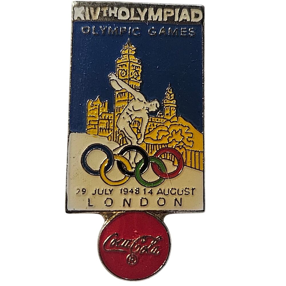 1996 Alanta Olympics Historical Summer Poster Series Pin 1948 London